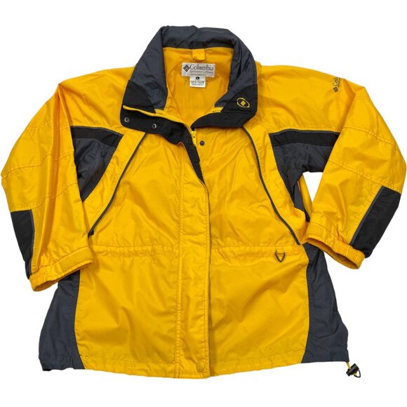 Columbia Fire Ridge Hooded Nylon Vintage Shell For 3 in 1 Jacket Women's Large - Picture 2 of 11